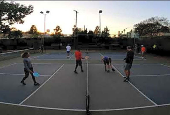 Bad Pickleball High Level Rec 5.0 Rec Jessie Irvine Warren Tamanaha Jeff Warnick Scott Crandall