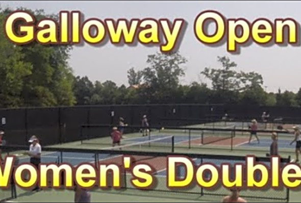 Galloway Open - Women&#039;s Doubles Day - Court 2 - Match 4