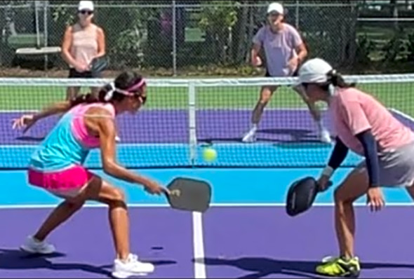 Highlights Cypress Park Coral Springs Pickleball Charity Tournament Womens Doubles 4.5