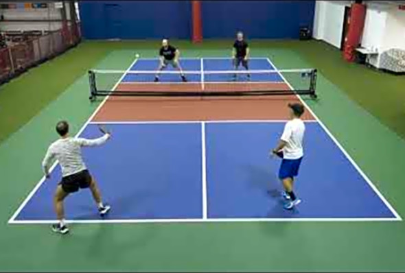 Thursday Night Pickleball Match 2 Game 3 ft. Grant Trevor vs Josh Tan