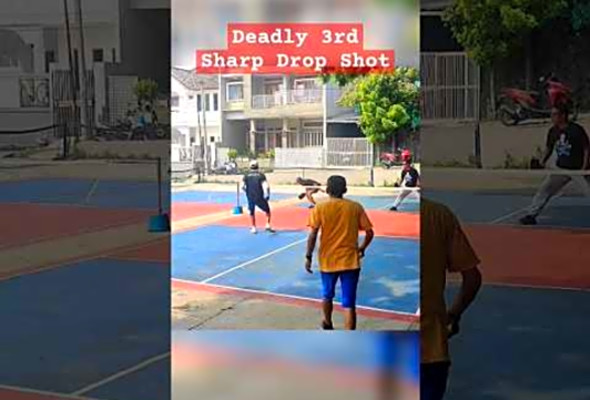 SUPER DEADLY 3RD DROP SHOT - Pickleball Indonesia