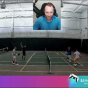 MikeSean HUMILIATED by ZachErnest on Mike&#039;s birthday (4.5 NOLA Pickleball)