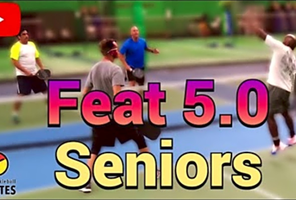 Seniors Kick Butts in 5.0 Pickleball Men&#039;s Doubles