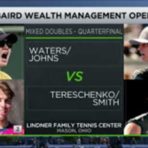 Baird Cincinnati Open - Mixed Doubles - Johns/Waters Vs. Smith/Tereschenko