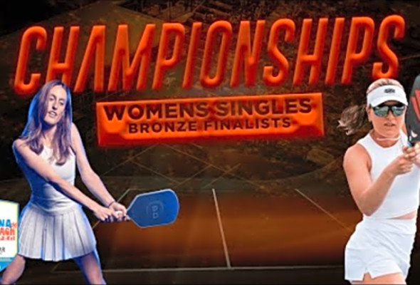 Mary Brascia v Helena Jansen at the Daytona Beach Open