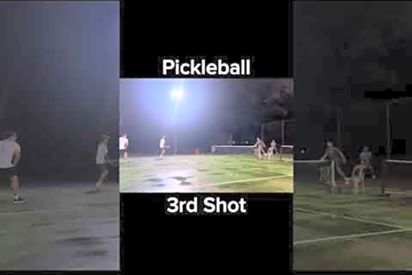 Pickleball Third Shot! atcoachmj22 #paddlesport #sports #game #selkirksport