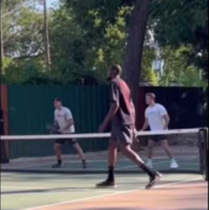 Kevin Durant playing pickle ball #shorts