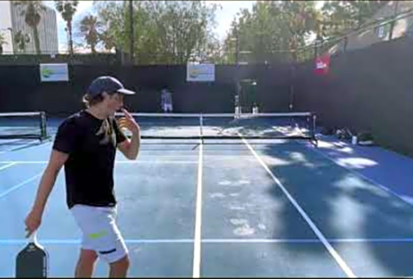 Singles Pickleball - Pro 6.3 Dupr vs. 5.9 Dupr - Professional Pickleball Matches Pt. 1