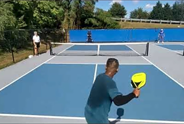 Men&#039;s Singles 4.5/5.0 Winner&#039;s Bracket Final - Ranjan vs McNally - Legends Pickleball Championship