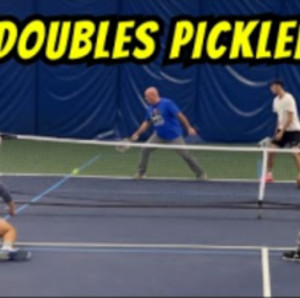 1.0 Mens Doubles Pickleball - Matt &amp; Harris vs Hudson &amp; Tommy - Long Bea...
