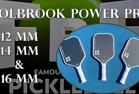 Holbrook Power Pro 12 mm, 14 mm &amp; 16 mm Paddle Review