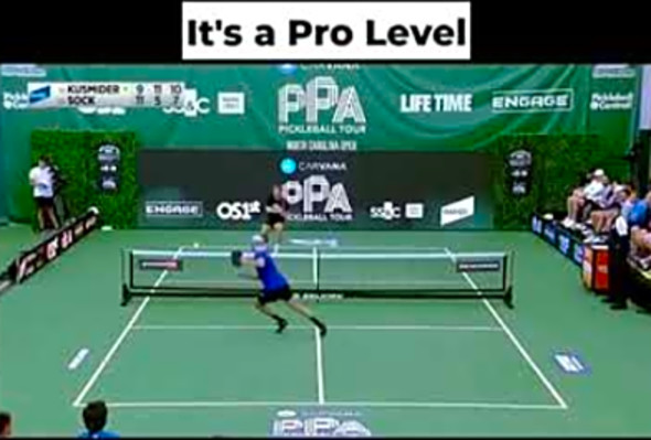 Pickleball pro-level shots #pickleball