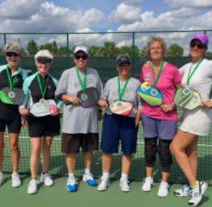4.0 Ladies Pickleball Tournament -Finals The Villages, FL. Feb 18th, 2020