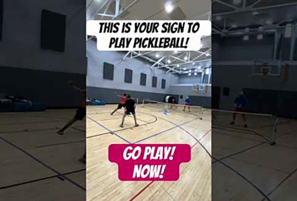 This Is Your Sign To Play Pickleball! #pickleball #sports #highlights #trending #shorts #new #now