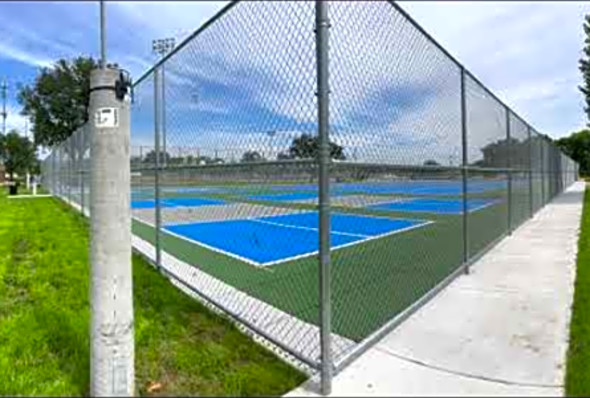 Peru Washington Park Pickleball Court Upgrade