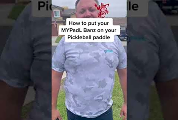 How Do I Put On My Band on my Pickleball Paddle?