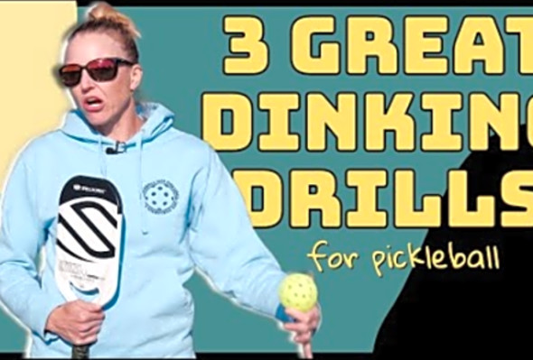 3 Drills To Help Your Pickleball DINKING Skills IMPROVE