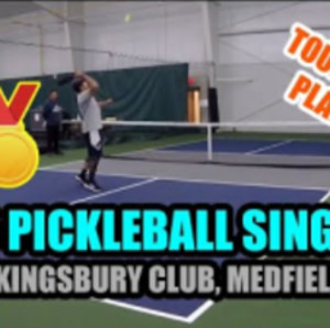 Pickleball 3.5 Singles - PLAYOFFS and Medal Round- Kingsbury Club Winter...