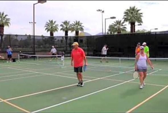2017 Palm Desert Senior Games 3.5 Mixed Doubles 50 (5th Match)