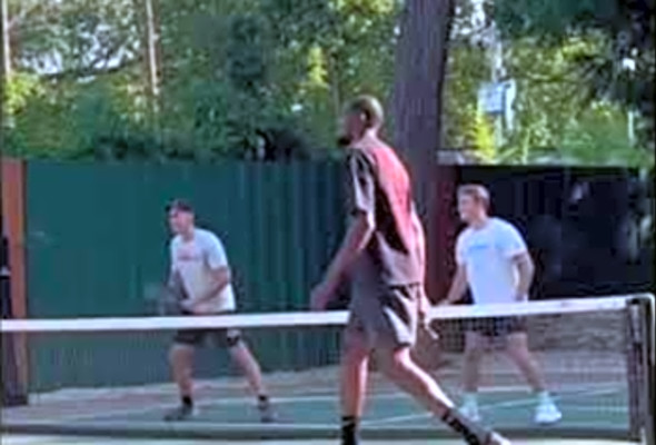 Kevin Durant playing pickle ball #shorts
