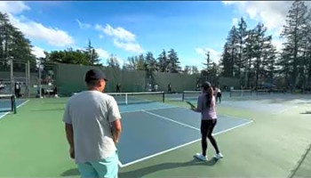 4.0 Mixed Doubles Pickleball Tournament - Back Draw - Match 1 - Northern California 3.30.25