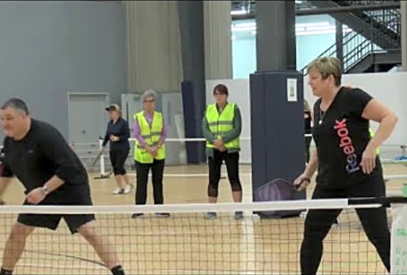 &#039;Dinking in the New Year&#039; pickleball tournament has successful turnout