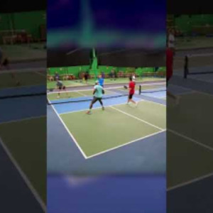 Firefight and Pushing Opponents Back #pickleball #pickleballhighlights #...