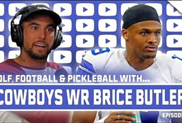 Ex-NFL Wide Receiver Brice Butler Talks Pickleball Growth, Golf, and PGA/LIV Tour Controversy