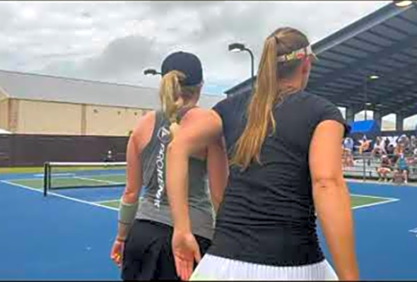 PPA Texas Open, Womens Pro Doubles, McDermott &amp; Padegimaite vs Carr &amp; V. David