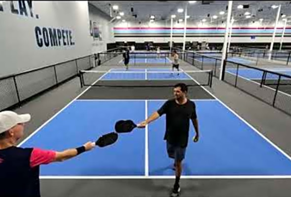 08/28/23 / ACE Pickleball Center / Noble, Bragman -vs- Bixler, Hall / Game 2