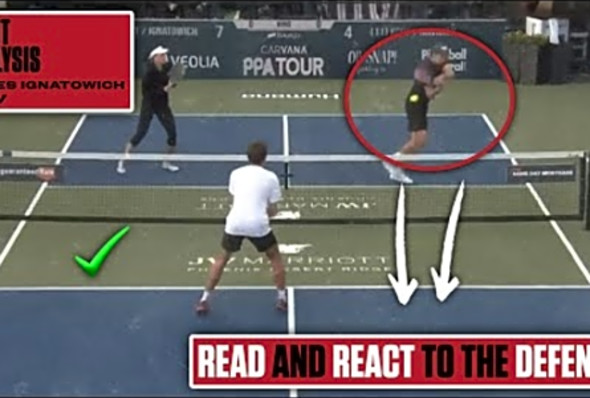 Predicting Your Partner&#039;s Moves to Cover the Court: Pickleball Point Review