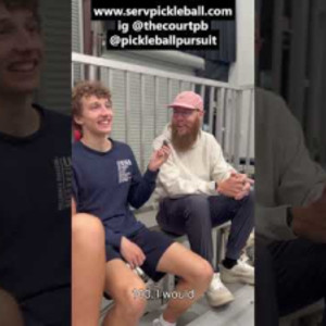He Does What?! #pickleball #serv #singles #stacks #trending #sports #the...