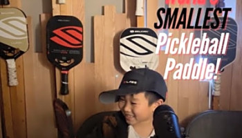 World&#039;s Smallest Pickleball Paddle: The Riley