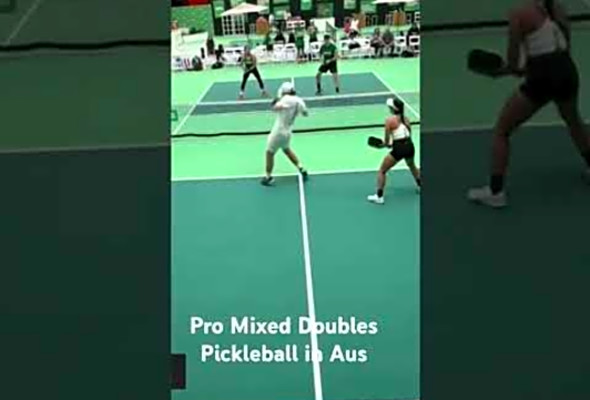 Pro Mixed Doubles Pickleball in Australia - NPL #pickleball #pickleballhighlights #athlete