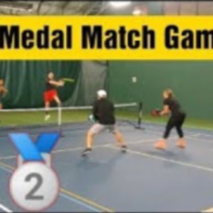Blackout Pickleball Tournament 4.0 Open Division Gold Medal Match Game 3...