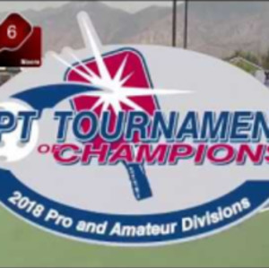 PickleBall Tournament of Champions Men&#039;s Senior Singles Pro Gold Medal M...