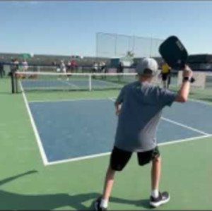 Red Deer Pickleball Open 2024 - Nate Partridge Singles Match 1