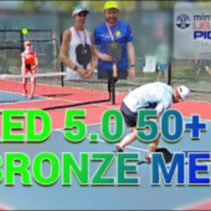 Pickleball Bronze Medal Match Mixed Doubles 50 5.0