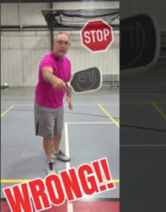 Stop tennis (pickleball) elbow with 1 simple change