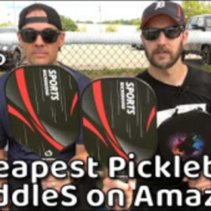 Cheapest Carbon Fiber Pickleball Paddles on Amazon - Niupipo MX-22 &amp; MX-06