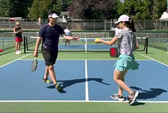 Delta Pickleball Tournament Dash &#039;n Smash 3.5 Bronze medal match