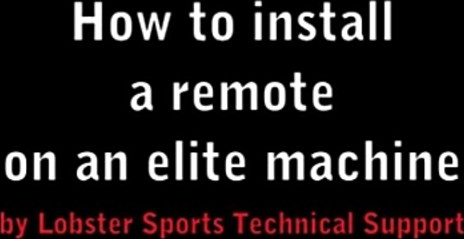 Lobster Sports: How to Install a Remote Control for Elite Series