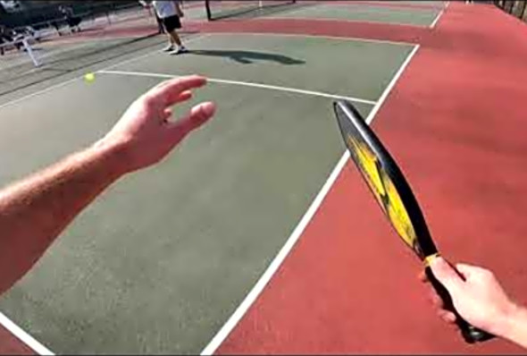 Pickleball POV (#5) 1080p - Georgia Mountain - Towns County Complex in Hiawassee - 1/2/2021