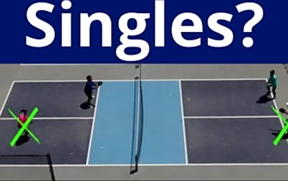 Not Sure How to Play Pickleball Singles? Start with Skinny Singles