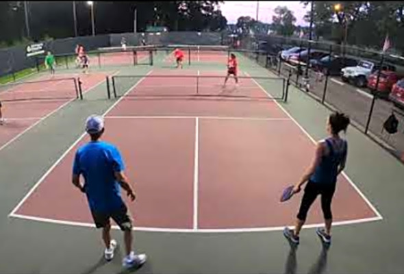 MXD Pickleball League - Terry/Julie vs Tiffany/Grinders Doug