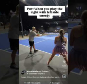 BADDEST BACKHAND #pickleballchampionship #sports #pickleballtournament #...