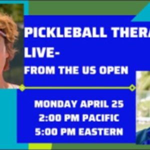 Pickleball Therapy LIVE from the US Open