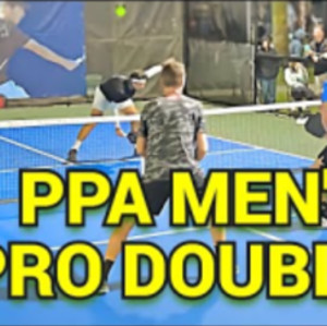 McGuffin/Devilliers vs Smith/Daescu Pickleball Men&#039;s Doubles