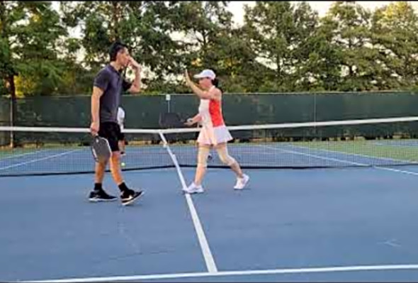 Lily / Rich vs Glenn / Ben All the good points August 8th Pickleball match play