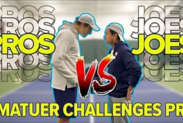How Good Are Pro Pickleball Players? (ft. Jay Devillier) - PROS vs JOES